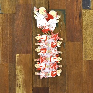 Corde &agrave; Linge D&eacute;corative de No&euml;l (6 pcs.)