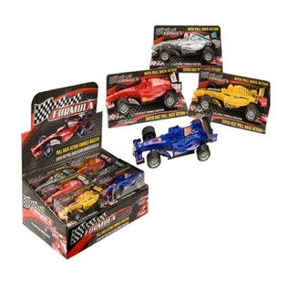 VOITURE DE FORMULE 1 À FRICTION (12 pcs)