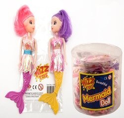 Poupée Sirène en Tube (36 pcs)