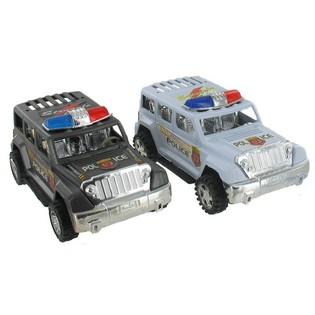 JEEP DE POLICE À FRICTION (12 pcs)