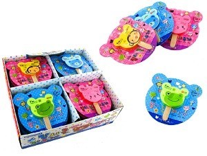 Gommes en Forme de Glace en Présentoir (24 pcs)