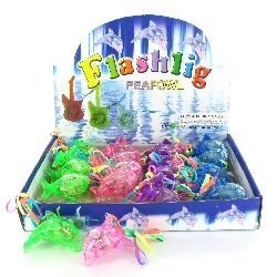 Collier LED Dauphin en Présentoir (19 pcs)