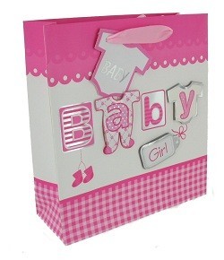 SAC DE NAISSANCE - ROSE BÉBÉ (12 pcs)