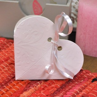 Petit Sac Cadeau Cœur (12 pcs)