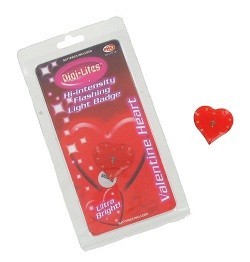 CŒUR LUMINEUX SUR BLISTER (24 pcs)