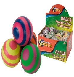 Balles Rebondissantes en Présentoir (24 pcs)