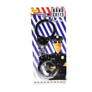 MENOTTES DE POLICE EN MÉTAL (5 pcs)
