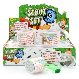 Boîte à insectes avec loupe (12 pcs.)