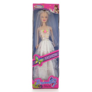 POUP&Eacute;E EN ROBE DE MARI&Eacute;E (Lot de 6)