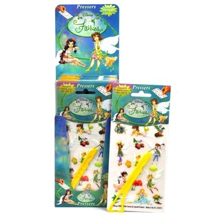 AUTOCOLLANTS DÉCALCOMANIES DISNEY FAIRIES EN PRÉSENTOIR (48 pcs)