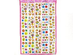 Autocollants sur Carte - Modèle 2 (20 pcs)