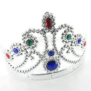 COURONNE ARGENTÉE RÉGLABLE (10 pcs.)
