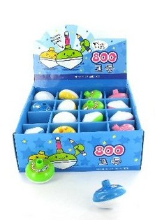 TOUPIE AVEC TAILLE-CRAYON INTÉGRÉ (32 pcs)