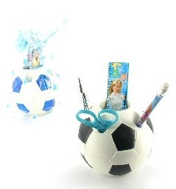 Pot à Crayons Football avec Crayons etc. (12 pcs)