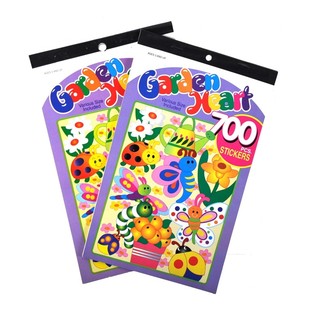 Carnets d'autocollants Mod&egrave;le : Insectes (12 pcs)
