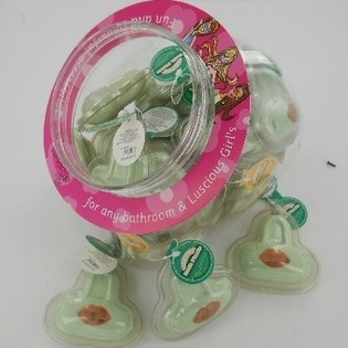 Galets effervescents pour le bain en forme de sac &agrave; main (24 pcs)