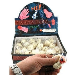 PORTE-CLÉS EFFRAYANT YEUX EXORBITÉS (24 pcs)