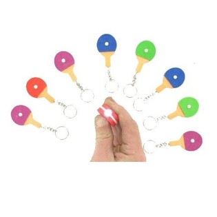 PORTE-CLÉS TENNIS DE TABLE AVEC LUMIÈRE (100 pcs)