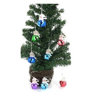 CLOCHETTES DE NO&Euml;L JOYEUSES (24 pcs)