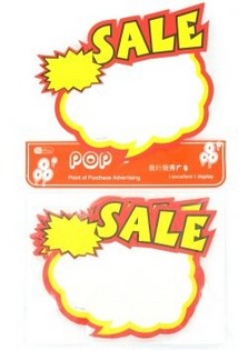 PANNEAUX DE PROMOTION - MODÈLE 3 (10 pcs)