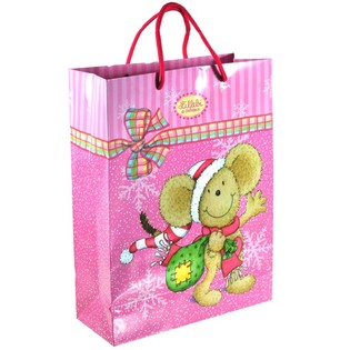 SAC D'EMBALLAGE NO&Euml;L 10 x 25.5 x 33.5 CM (6 pcs)