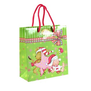 SACS D'EMBALLAGE DE NO&Euml;L 8 x 19.5 x 21 CM. (6 pcs)