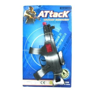 Fusil à Crécelle sur Carte (Lot de 6)