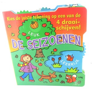 Livre d'images pour enfants avec disque rotatif - Modèle 1 (4 pcs)