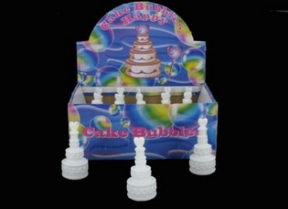 Bulles de Savon Mariage - Modèle Gâteau de Mariage (24 pcs)
