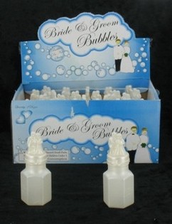 Bulles de Savon Mariage - Modèle Couple de Mariés (24 pcs)