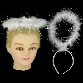 SERRE-TÊTE AVEC AURÉOLE (12 pcs)
