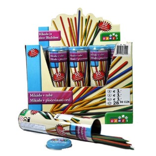 Jeu de Mikado en Tube (20 pièces) - Vente en Gros