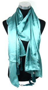 Écharpe de Luxe Verte - Style Ibiza (1 pc)
