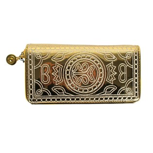 Portefeuille Style Ibiza Doré (1 pc)