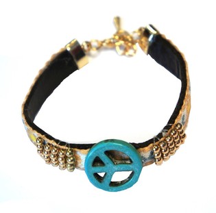 Bracelet Style Ibiza Crème (1 pc)