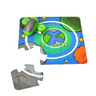 Véhicules avec piste de puzzle (10 pcs)