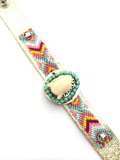 Bracelet de Luxe Or/Crème Bouddha (1 pc)