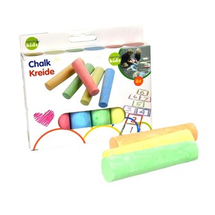 Craie de trottoir - 6 pièces en boîte (lot de 12)