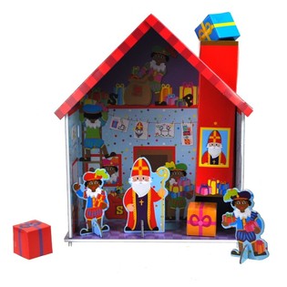 Maison de Saint-Nicolas 3D à Construire (2 pièces)