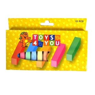 12 Craies de trottoir en bo&icirc;te (12 pcs)