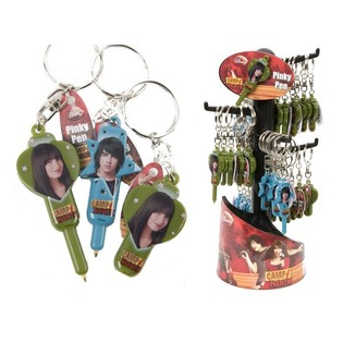 Porte-clés Stylo CAMP ROCK sur présentoir (36 pcs)