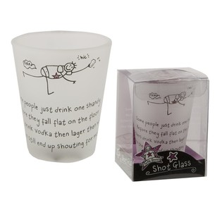 VERRES &Agrave; SHOT EN PR&Eacute;SENTOIR (12 pcs)