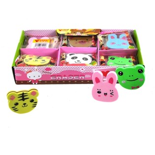 Gommes Animaux en Présentoir (30 pcs)