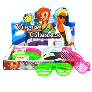 LUNETTES SHUTTER SHADES AVEC ÉCLAIRAGE (12 pcs.)