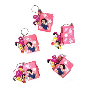 PORTE-CLÉS DISNEY BLANCHE-NEIGE AVEC CARNET (48 pcs)