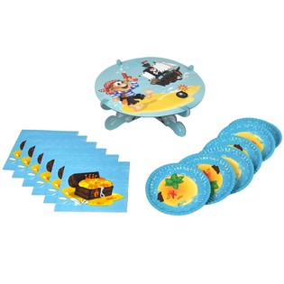 Kit à Gâteau Princesses et Pirates 13 pièces (Lot de 4)