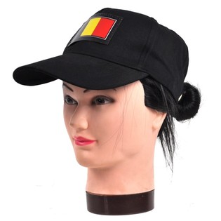 Casquette LED Égaliseur Lumineux Réactive au Son - Drapeau Belge (12 pcs)