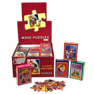 Jolis Puzzles de Cirque en Présentoir (36 pcs.)