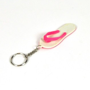 Porte-cl&eacute;s Tongs Roses (100 pcs)