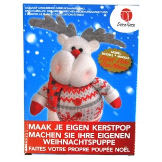 CR&Eacute;EZ VOTRE POUP&Eacute;E DE NO&Euml;L EN PELUCHE (6 pcs.)